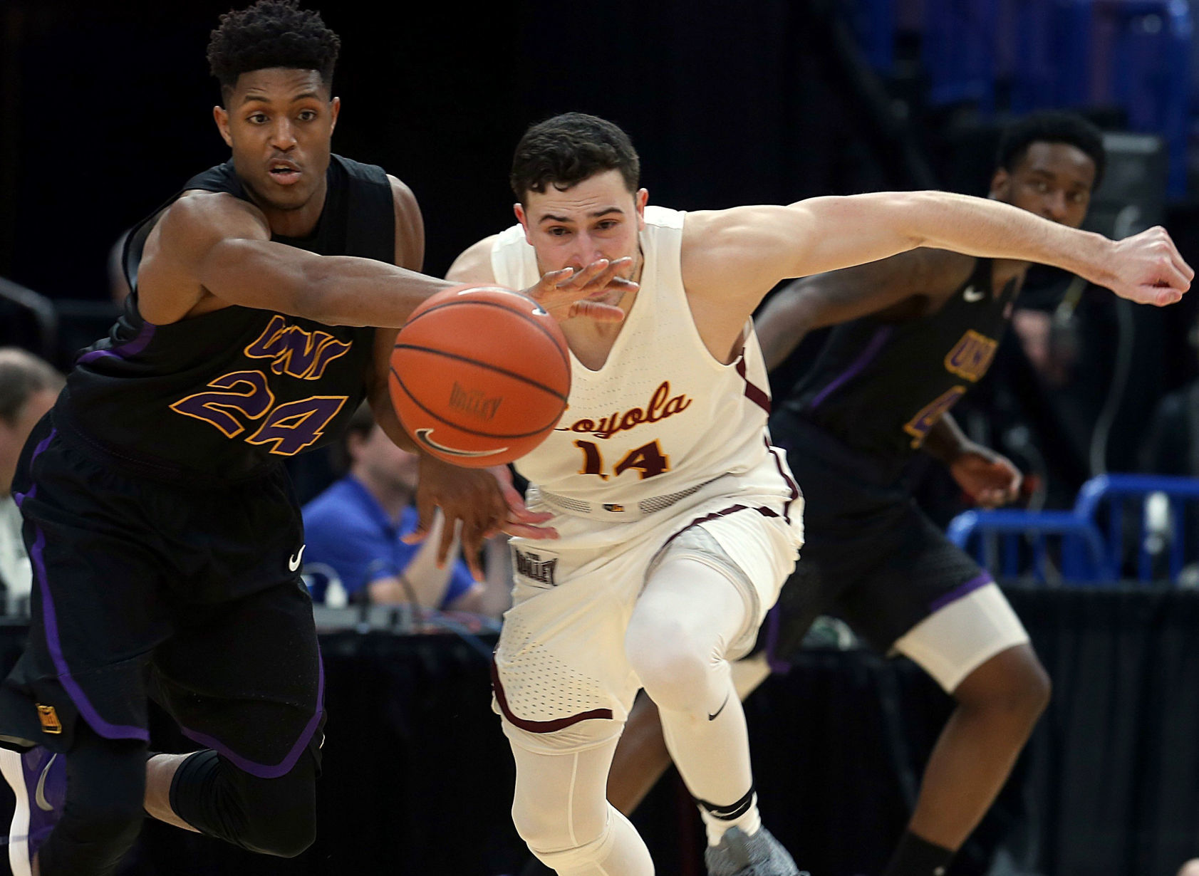 Loyola 54, University of Northern Iowa 50